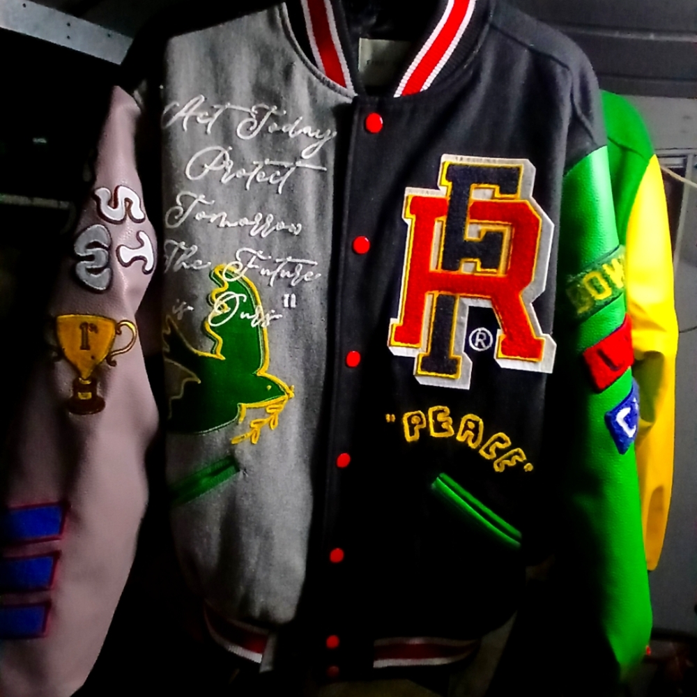 Classic varsity jacket
